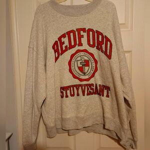 Abercrombie Bedford Stuyvesant Gray Sweater Oversized